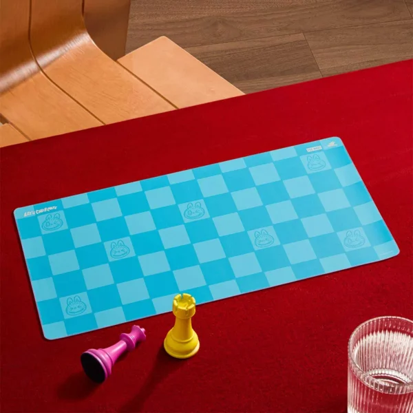 Alfombrilla de escritorio para ordenador Labubu The Monsters Let’s Checkmate Series 4