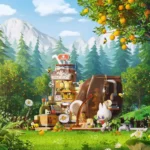 Bloques de la serie Juice Maker de la base secreta del bosque de LOS MONSTRUOS 1