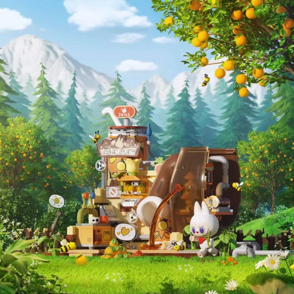 Bloques de la serie Juice Maker de la base secreta del bosque de LOS MONSTRUOS 1