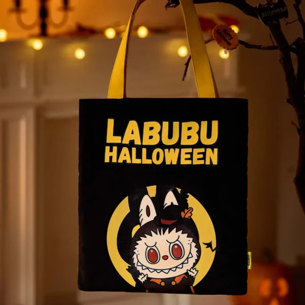 Bolsa de lona Labubu Happy Halloween Party 3