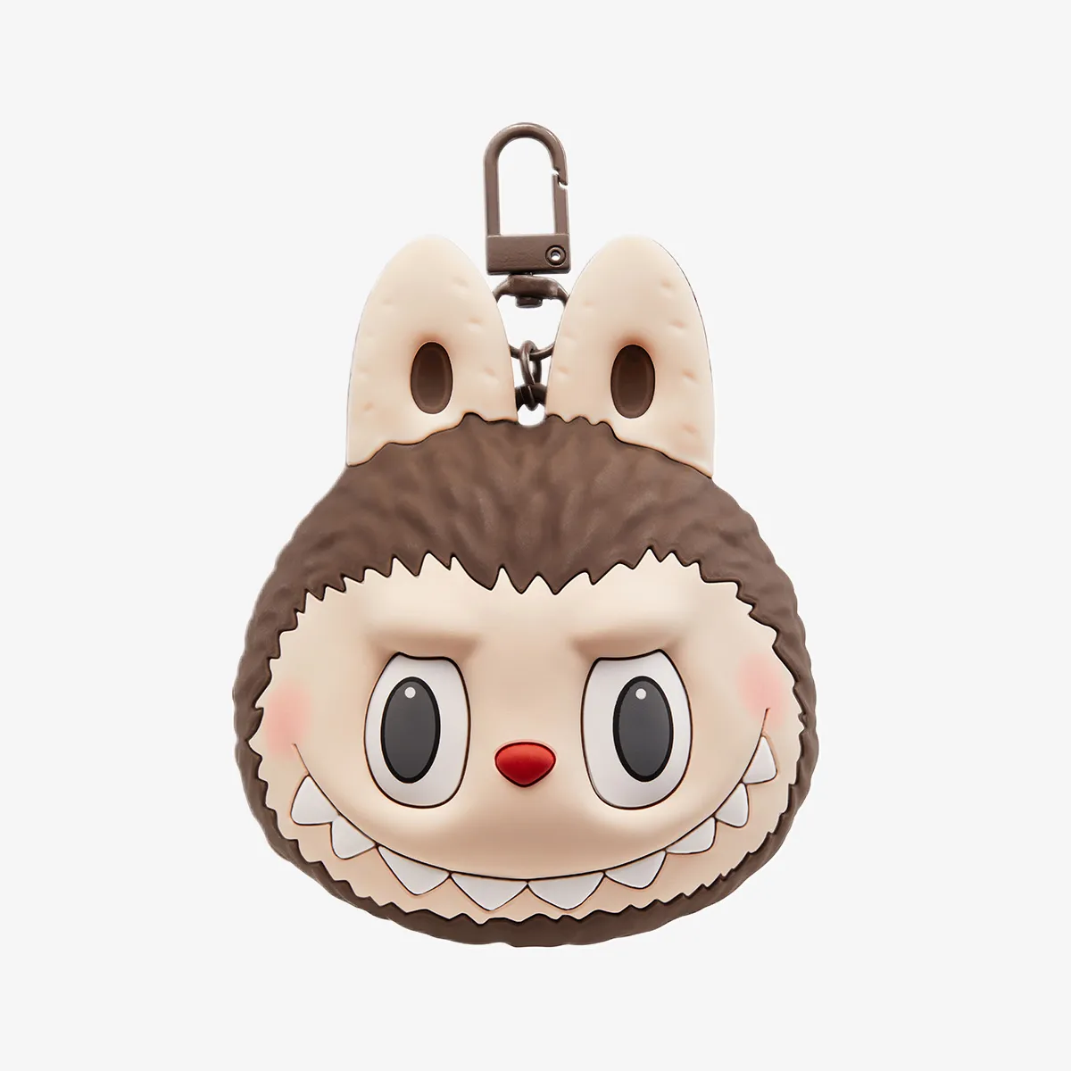 Bolsa de silicona marrón para auriculares Labubu Originals Bolsa de silicona marrón para auriculares Labubu Originals