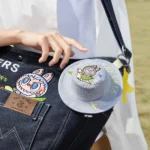 Bolso bandolera vaquero Labubu The Monsters Fall In Wild Series 1