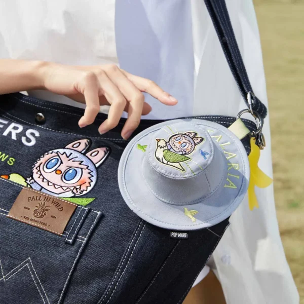 Bolso bandolera vaquero Labubu The Monsters Fall In Wild Series 1