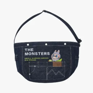 Bolso bandolera vaquero Labubu The Monsters Fall In Wild Series