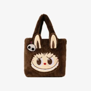 Bolso clásico de peluche reversible Labubu