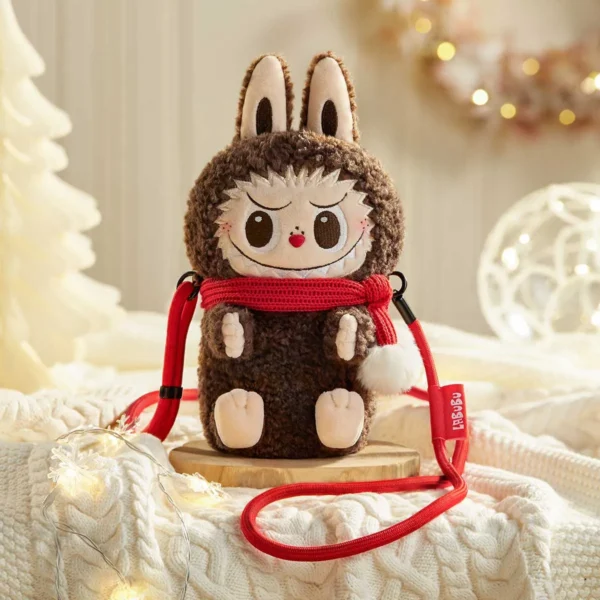 Bolso de hombro de peluche de la serie clásica Labubu The Monsters 1