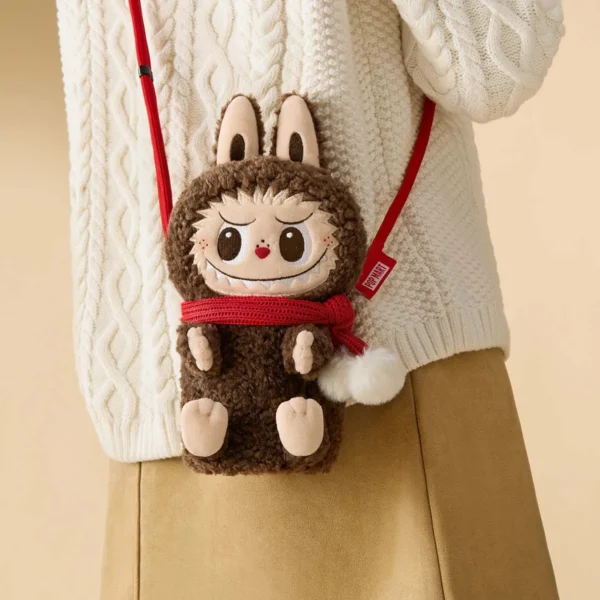 Bolso de hombro de peluche de la serie clásica Labubu The Monsters 2