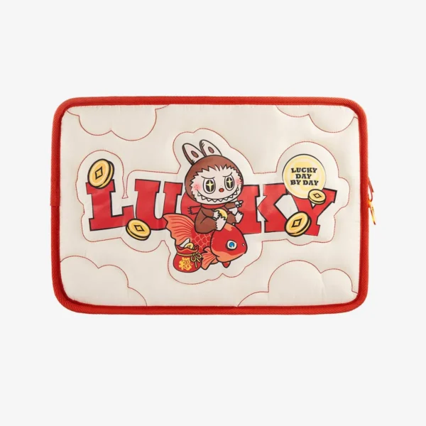 Bolso para portátil de la serie Celebración de Año Nuevo de Labubu Wealthy Snake 1