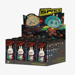 Caja de figuras Labubu de 12 piezas de la serie Space Adventure