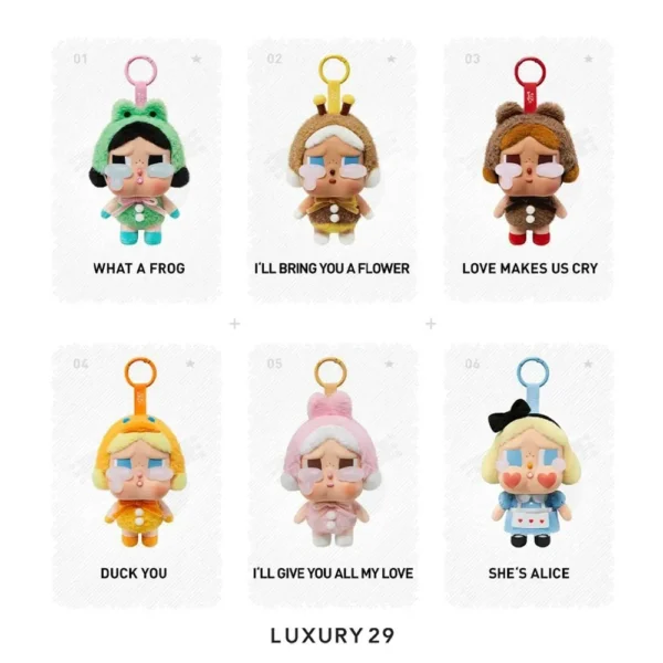 Caja de la serie Labubu CryBaby Crying Again 1