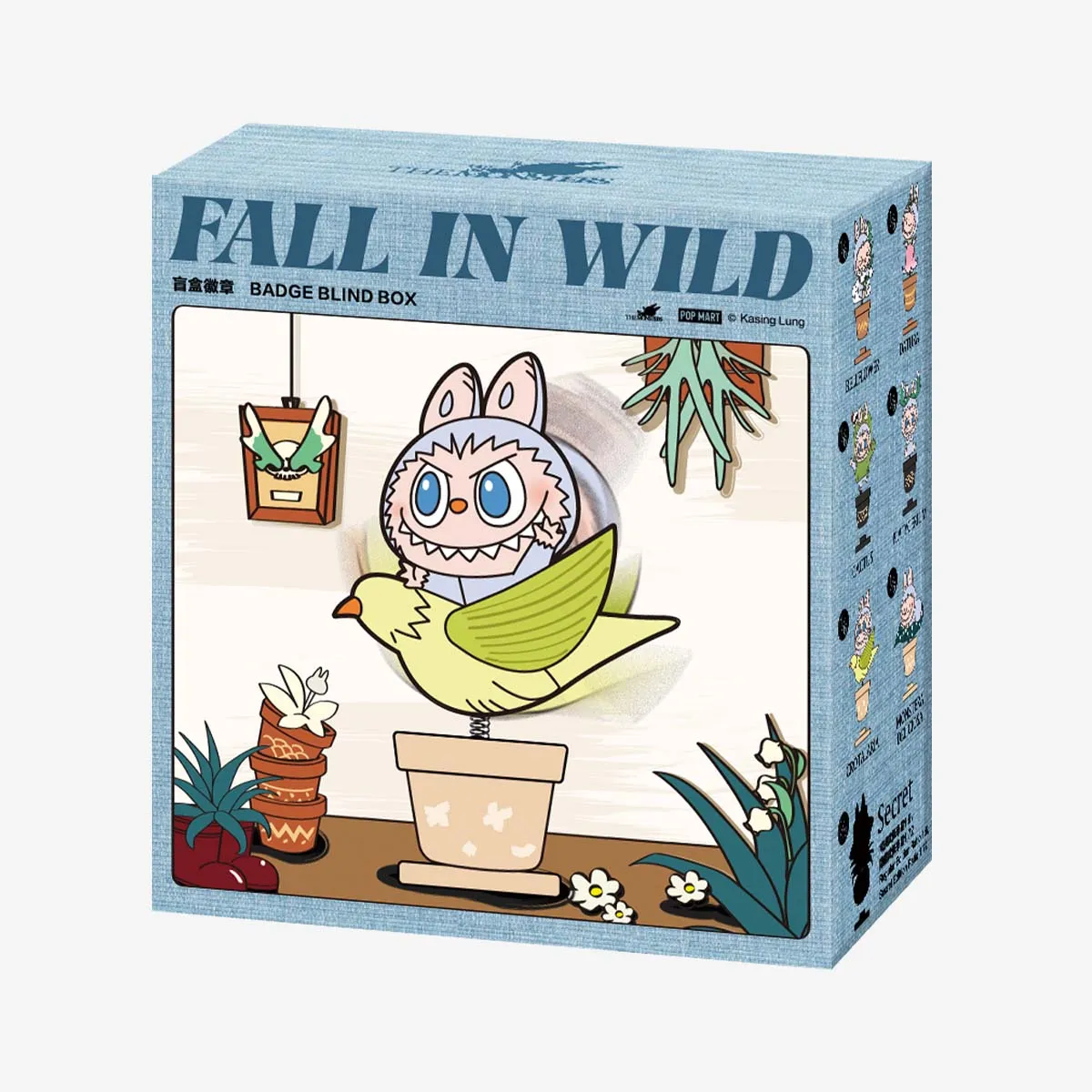Caja sorpresa con insignias de la serie Labubu The Monsters Fall In Wild Caja sorpresa con insignias de la serie Labubu The Monsters Fall In Wild