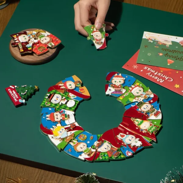 Caja sorpresa de 12 imanes de la serie Let’s Christmas de LOS MONSTRUOS 3