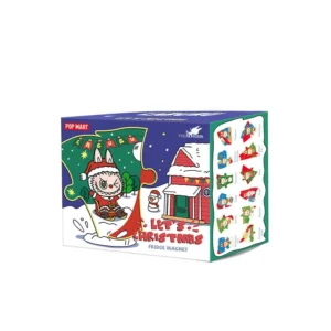 Caja sorpresa de 12 imanes de la serie Let’s Christmas de LOS MONSTRUOS
