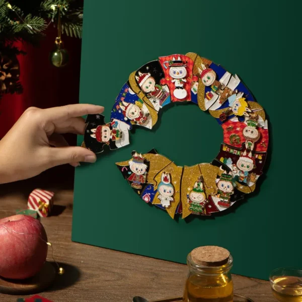 Caja sorpresa de 12 imanes de la serie Let’s Christmas de LOS MONSTRUOS 5