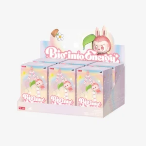 Caja sorpresa de 6 abalorios para teléfono Labubu The Monsters Big Into Energy