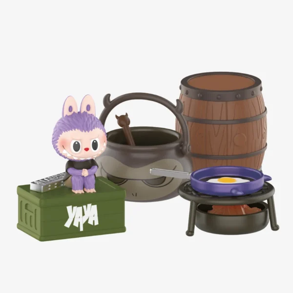 Caja sorpresa de 9 piezas de Labubu The Monsters: El hogar de los elfos 8
