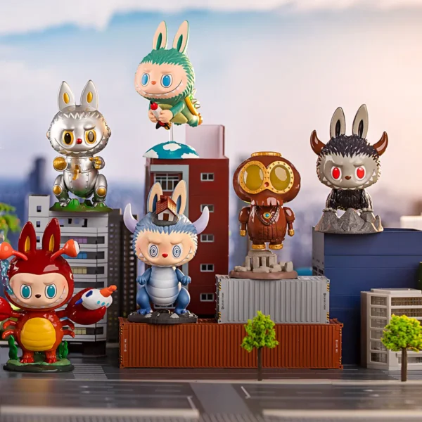 Caja sorpresa de 9 piezas de la serie Labubu The Monsters Kaiju 11
