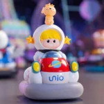 Caja sorpresa de autos chocadores de la serie Popmart 11