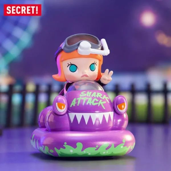 Caja sorpresa de autos chocadores de la serie Popmart 12