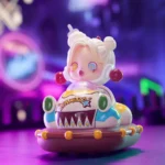 Caja sorpresa de autos chocadores de la serie Popmart 4