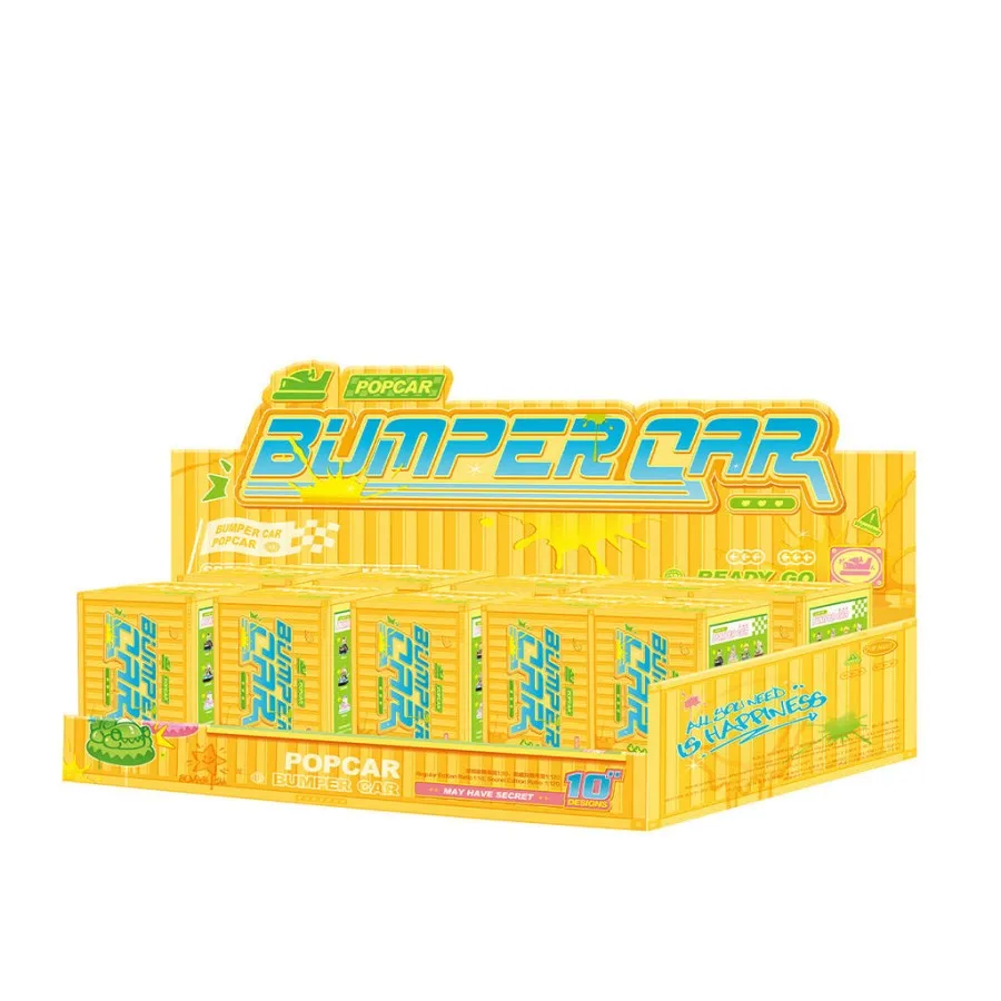 Caja sorpresa de autos chocadores de la serie Popmart Caja sorpresa de autos chocadores de la serie Popmart