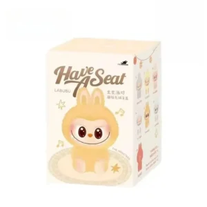 Caja sorpresa de la serie Have a Seat de peluche de vinilo Labubu