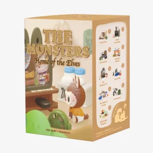 Caja sorpresa de la serie Labubu Los Monstruos: El Hogar de los Elfos