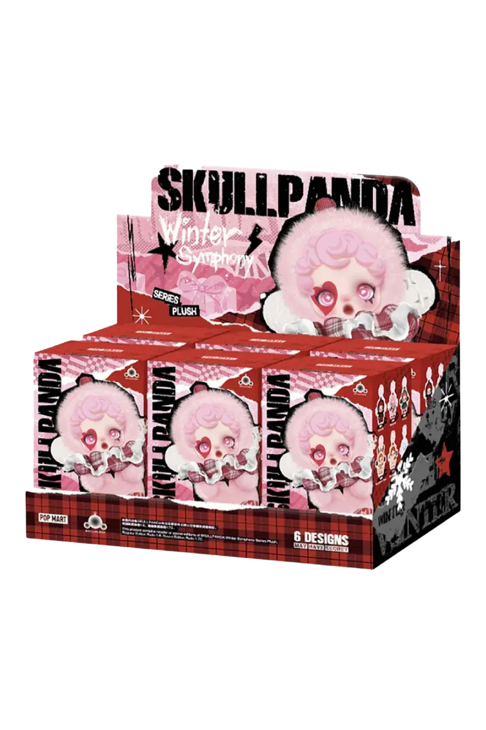 Caja sorpresa de la serie Sinfonía invernal de Labubu Skullpanda Caja sorpresa de la serie Sinfonía invernal de Labubu Skullpanda
