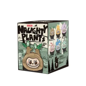 Caja sorpresa de vinilo con cara de plantas traviesas de Labubu The Monsters