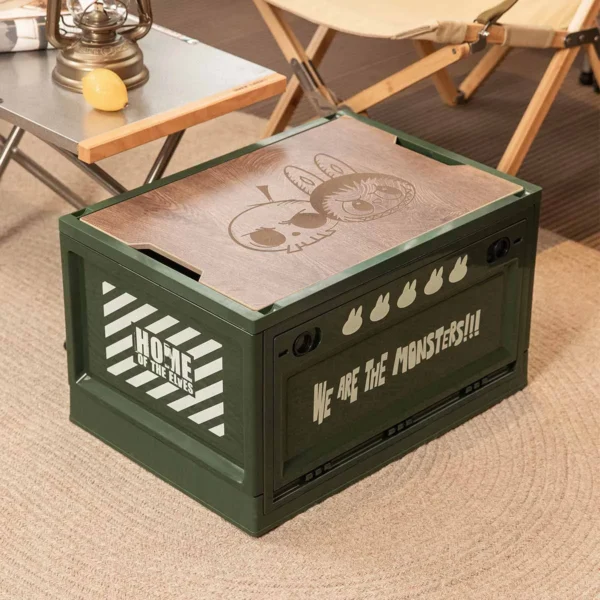 Cajas de almacenamiento de la serie Labubu The Monsters: El hogar de los elfos 4