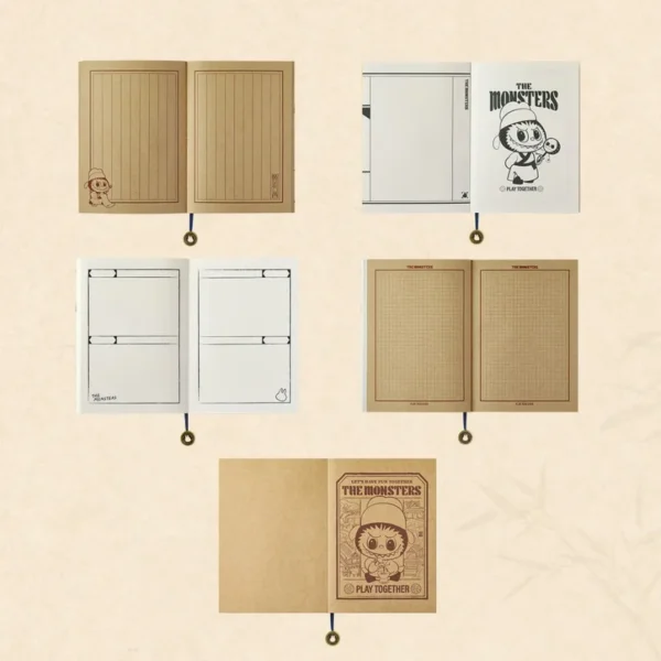 Cuaderno LOS MONSTRUOS De la serie Divirtámonos Juntos 4