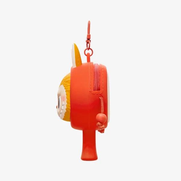 Estuche para auriculares con sonajero de tambor Labubu The Monsters 1