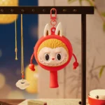 Estuche para auriculares con sonajero de tambor Labubu The Monsters 5