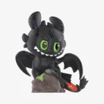 Figura de Labubu The Monsters: Cómo entrenar a tu dragón negro 1