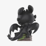 Figura de Labubu The Monsters: Cómo entrenar a tu dragón negro 4