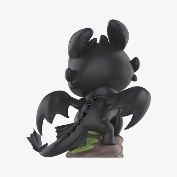 Figura de Labubu The Monsters: Cómo entrenar a tu dragón negro 4