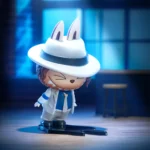 Figura de muñeca Labubu Superstar con movimientos de baile 5