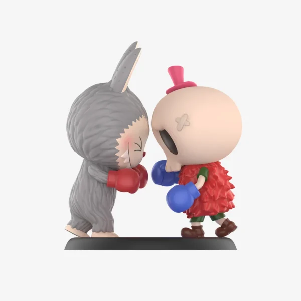 Figuras de la serie Diario de travesuras de monstruos de Labubu 6 piezas caja sorpresa 2