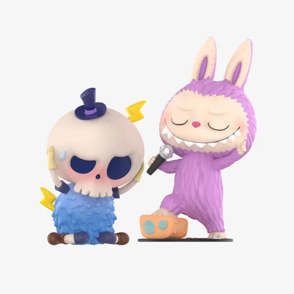 Figuras de la serie Diario de travesuras de monstruos de Labubu 6 piezas caja sorpresa 5