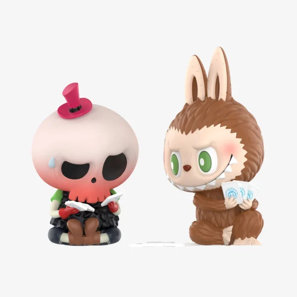 Figuras de la serie Diario de travesuras de monstruos de Labubu 6 piezas caja sorpresa 6