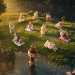 Figuras de la serie LAZY YOGA de LOS MONSTRUOS Caja ciega completa 10