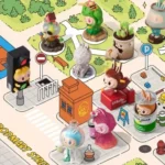 Figuras de la serie LOS MONSTRUOS Casi Ocultos Caja Sorpresa Individual 1