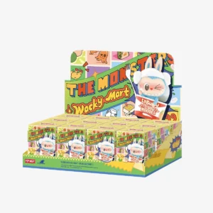 Figuras de la serie Labubu The Monsters Wacky Mart, caja de 12 unidades
