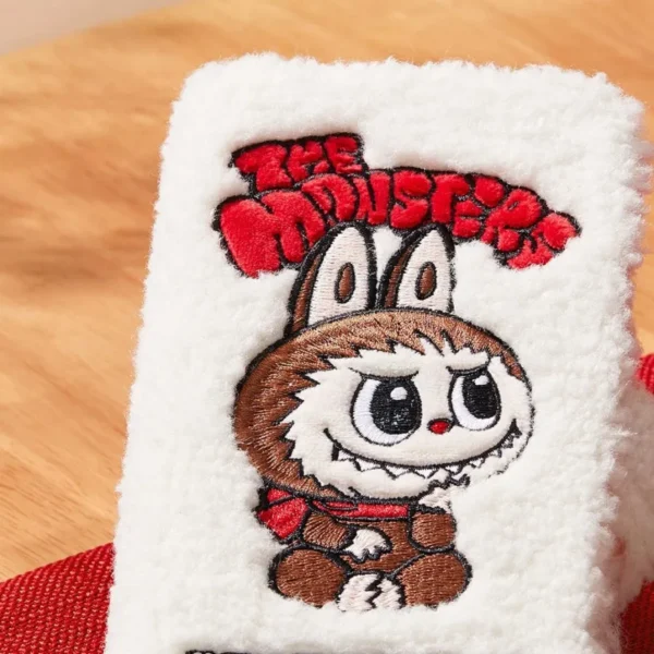 Funda de felpa para iPhone con diseño abatible de la serie clásica THE MONSTERS 2