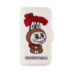Funda de felpa para iPhone con diseño abatible de la serie clásica THE MONSTERS