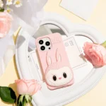 Funda rosa para iPhone LOS MONSTRUOS 2