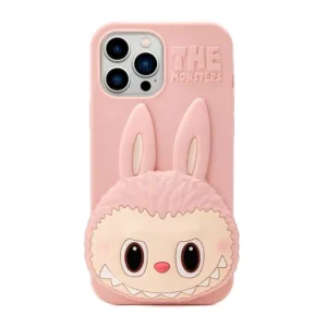Funda rosa para iPhone LOS MONSTRUOS