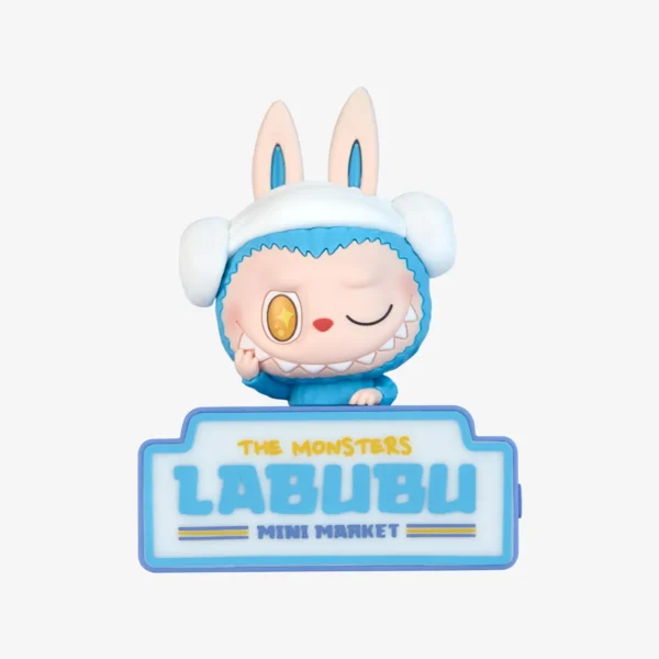 Imán para nevera Labubu The Monsters Wacky Mart (6 unidades) 1