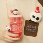 LOS MONSTRUOS Atrápame si te gusto Serie Vaso con pajita 2