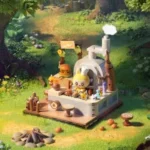 LOS MONSTRUOS Base Secreta del Bosque Serie Genius Cook Bloques 1